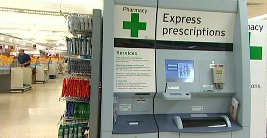 Drug vending machines